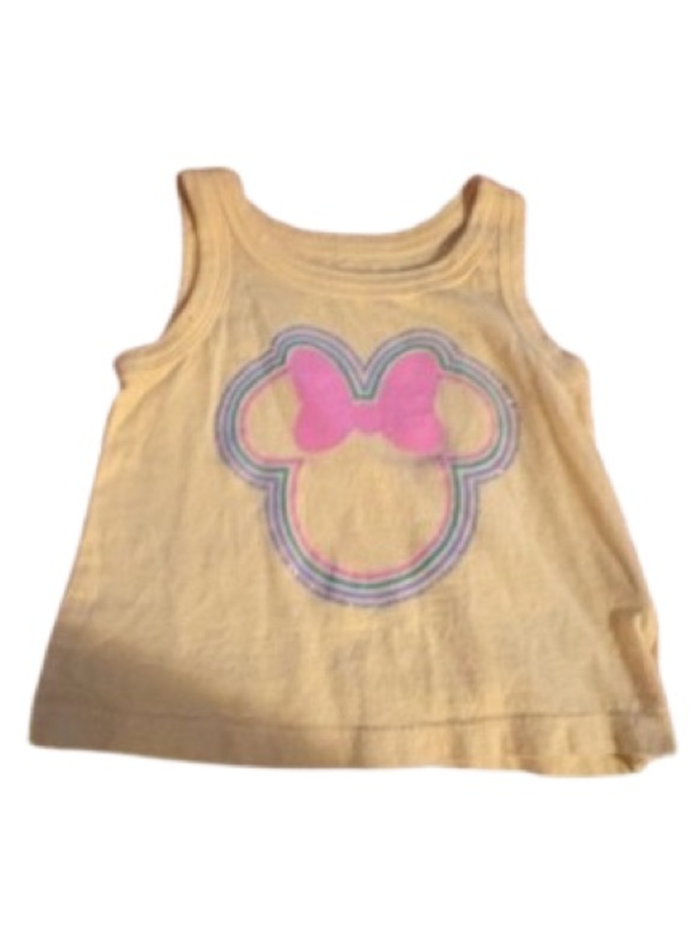 Disney Baby GAP Minnie Tank – 12–18M (Organic Cotton)